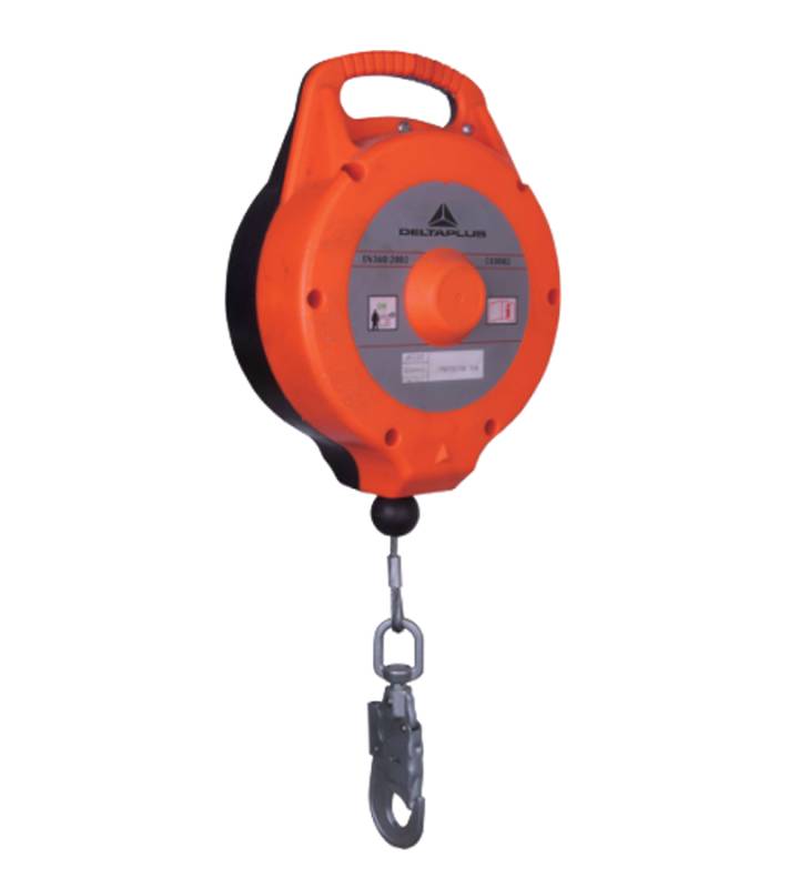 Disp. Anticaida Retractil C/Acero 6/15 Mt Deltaplus