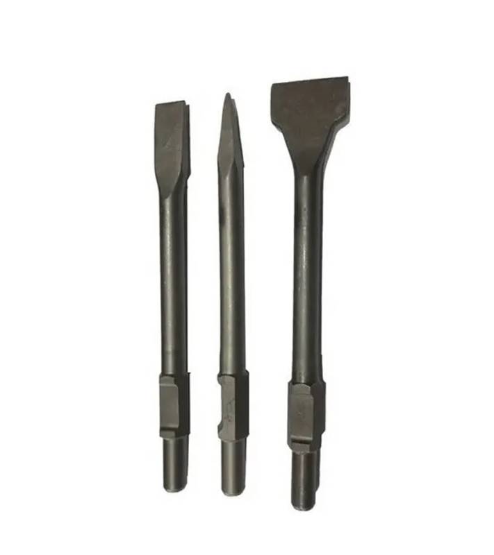 Cincel Plano Y Punta Hex-30 Kit X 3 Un Barovo