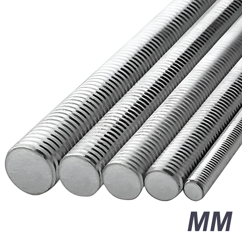 Varillas Roscadas Métricas Inox.304