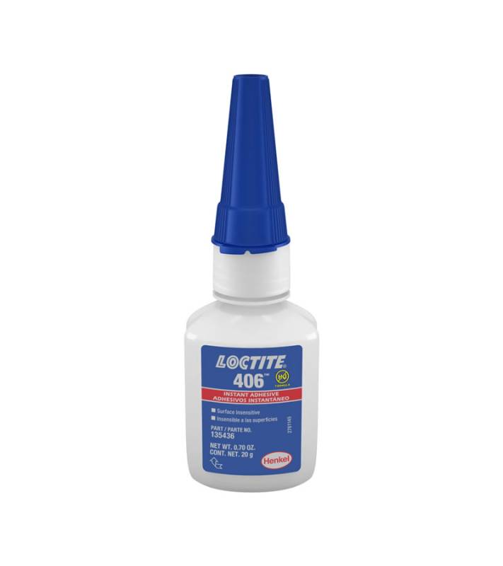 Adhesivo Instantáneo P/Plásticos 406 20Gr Loctite