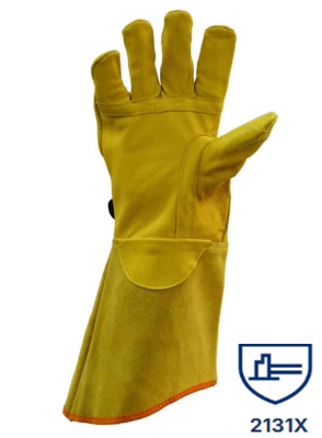 Guantes Vaqueta Cobertor Dieléctrico North Largo (Clase 1, 2, 3 Y 4) T-10 Dp