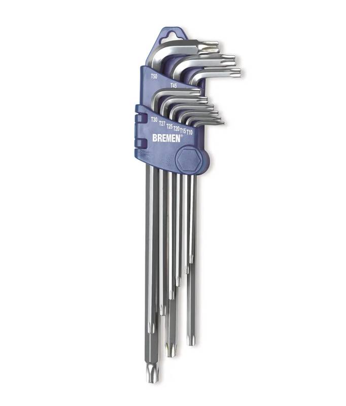 Juego De Llave Torx L Largas (9 Pzas) Bremen