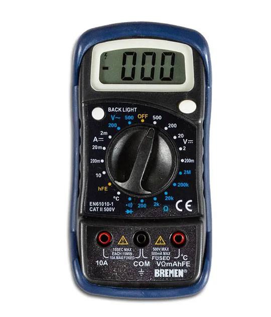 Multimetro Digital C/Med. Temperatura Br6692 Bremen