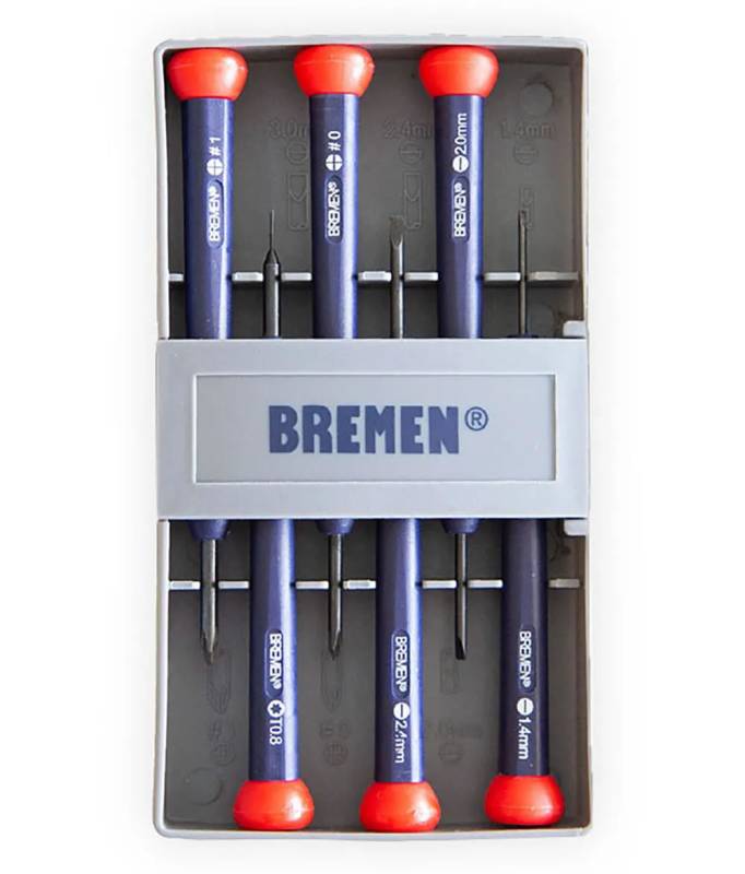 Juego De Destornilladores Relojero (6 Pzas) Bremen