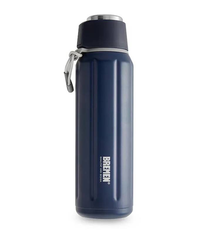 Termo 600 C.c. Acero Inoxidable Azul Bremen