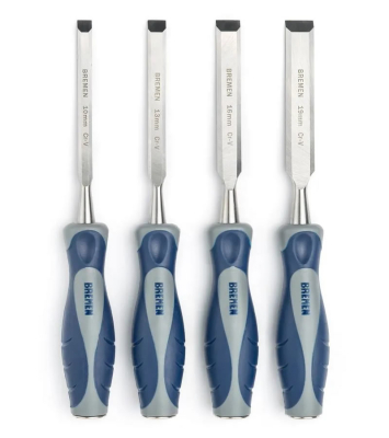 Juego De 4 Formones 10-13-16-19 Bremen