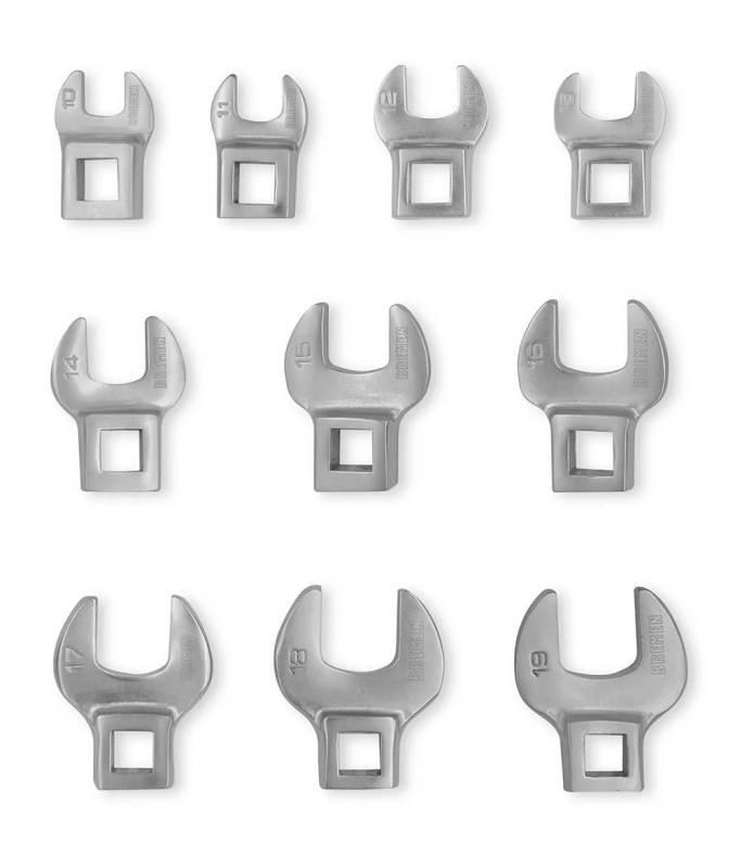 Llave Pata De Cuervo Enc.3/8 Jgo. 10 Pz. Bremen