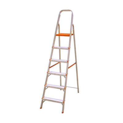 Escalera Familiar Aluminio 6 Escalones -- Vonne