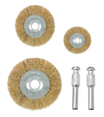 Juego De Cepillos Circular X 3 Pzas (2-2.1/2-3