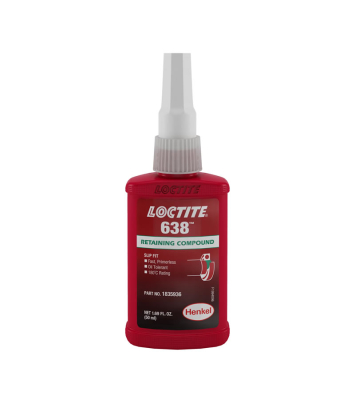 Retenedor De Alta Resistencia Y Curado Rápido 638 250Gr  Loctite