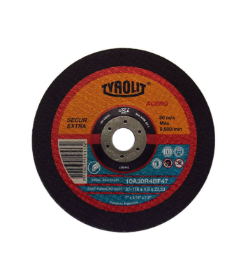 Disco De Desbaste 178X4.8 X22 O/A 10A30 R (Secur) Tyrolit