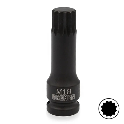 Bocallaves Multi Estria Encastre 1/2