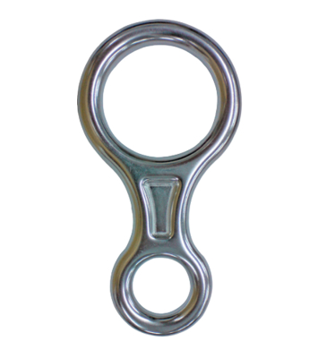 Descensor Ocho De Montaña Aluminio Deltaplus