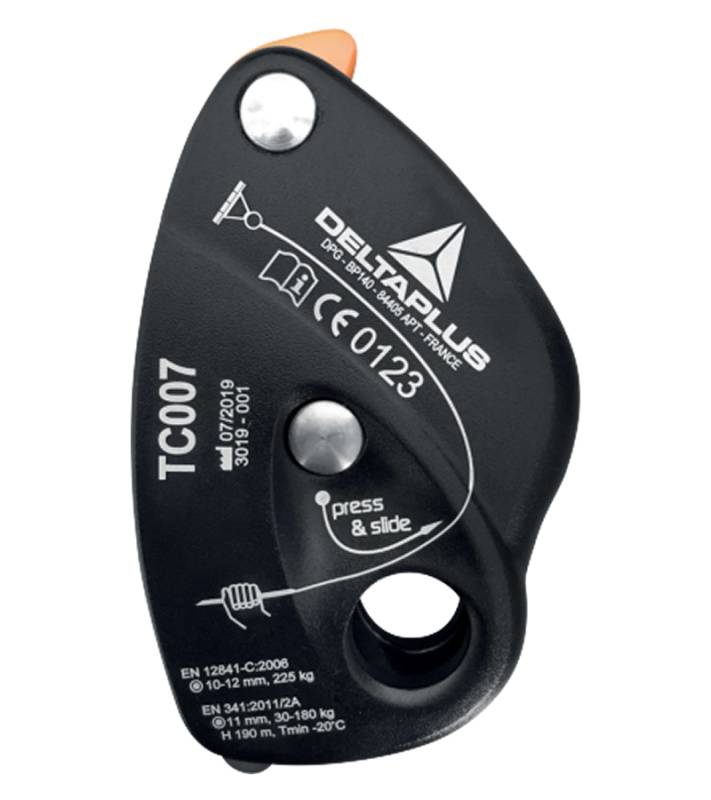 Descensor Auto Bloqueante Multifunción 10,5Mm Deltaplus