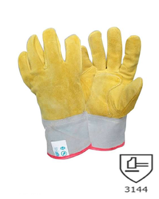 Guantes De Descarne Corto Americano Talle 10  Segod