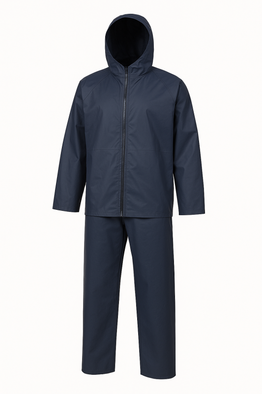 Trajes De Lluvia Azul Premium Nubus