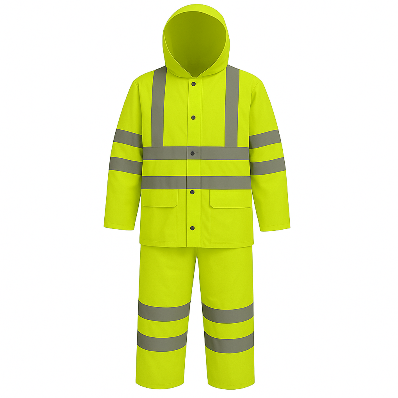 Trajes De Lluvia Alta Visibilidad C/Reflectivos  Premium Nubus
