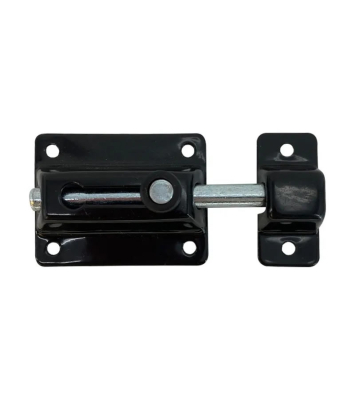 Pasador Con Traba 35X45 Mm Negro Barovo