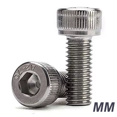 Tornillos Allen C/Cilíndrica Milimétricos Inox.304