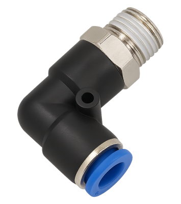 Codos C/Conexión Automática Plast. Alnat