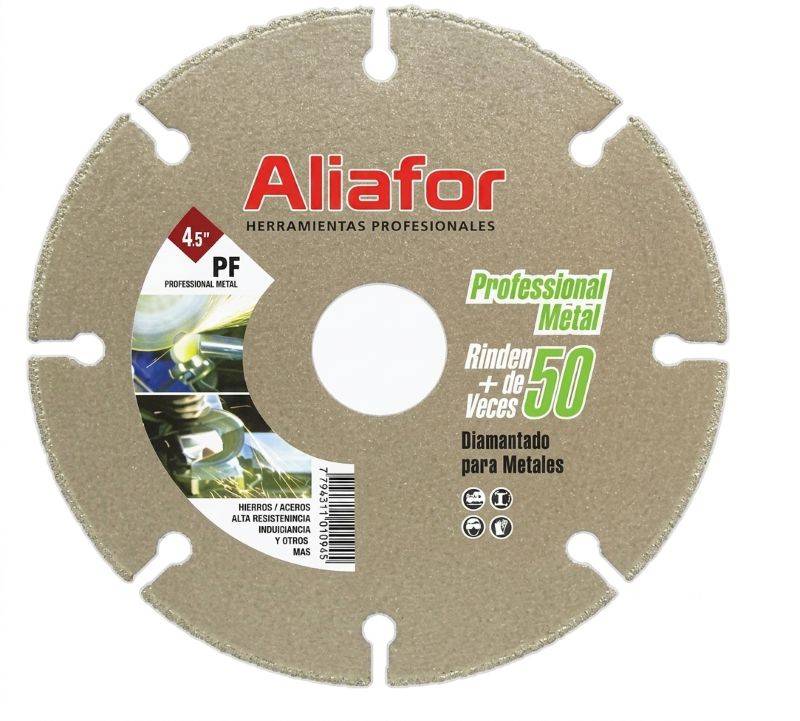 Disco Brazing Diamantado P/ Metales Aliafor