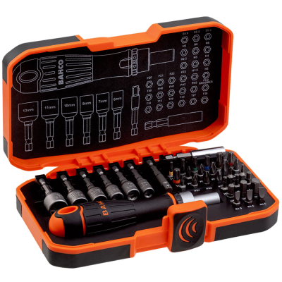 Juego Destornillador Crique 1/4 36 Pz.  Bahco -- 59/S36Bcr