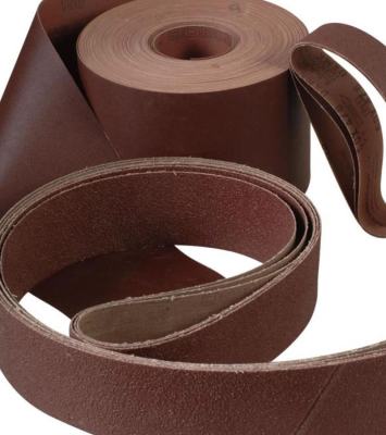 Rollo Tela Esmeril En Cinta Fenobond Ox/Alu 35Mm X 25 Mt. Doble A