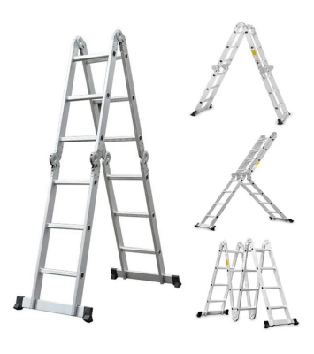 Escalera Multiprop. Aluminio 4X4  Dogo