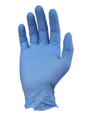 Guantes Nitrilo Azul Descartable Premium (Pesado) Por Caja Dps