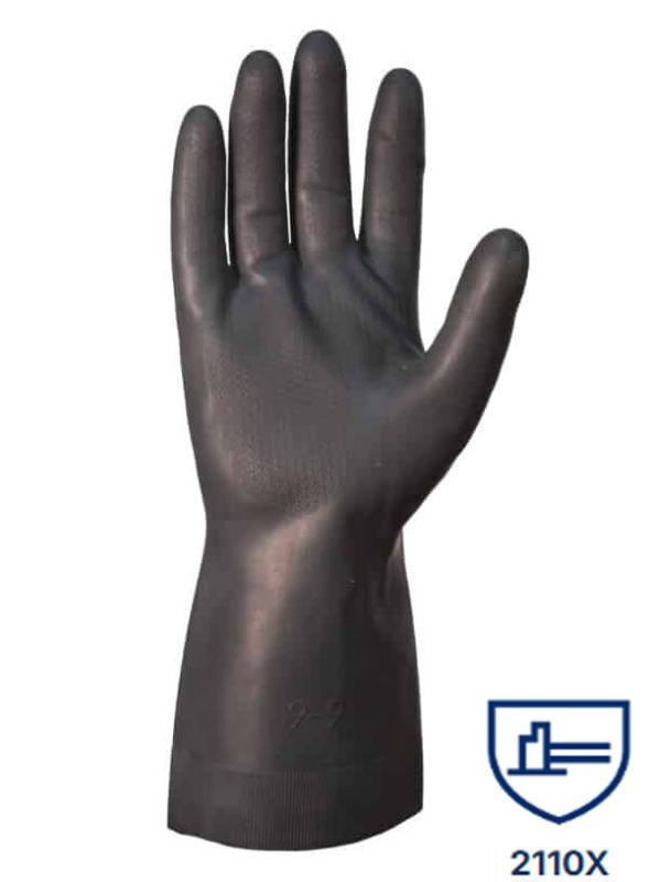 Guantes Látex Negro P/Uso Industrial (Pesado) Dps