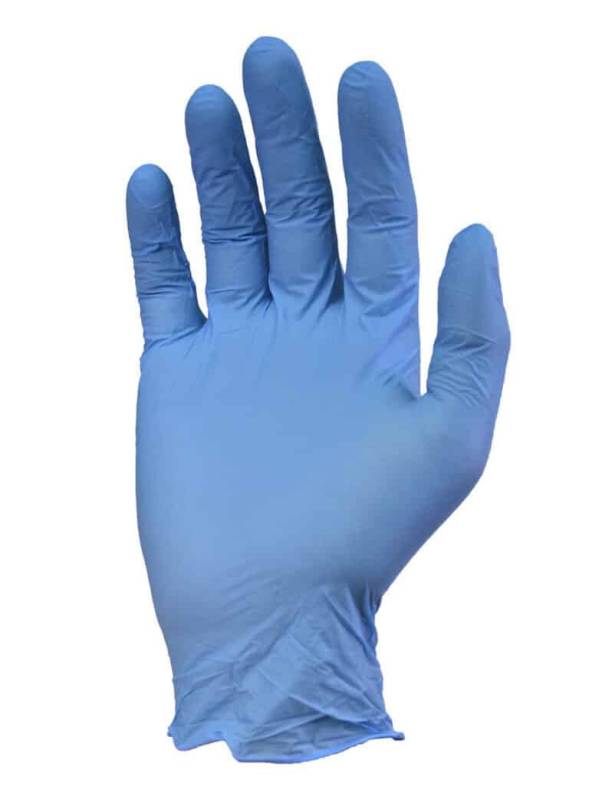 Guantes Nitrilo Azul Descartable Liviano X Caja  Dps