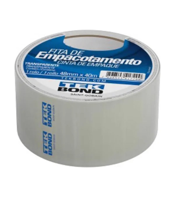 Cinta Embalaje 48Mm X 40Mts Transparente -- Tekbond