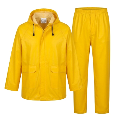 Traje P/Lluvia Amarillo Talle Xxxl -- Kushiro