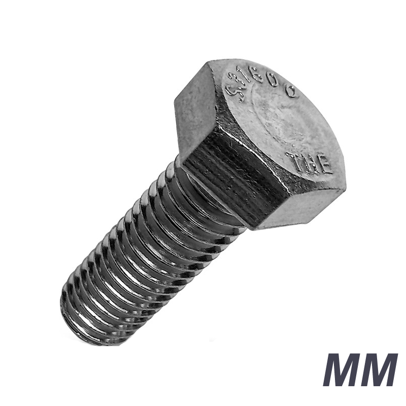 Bulones C/Hexagonal Métricos Inox.304