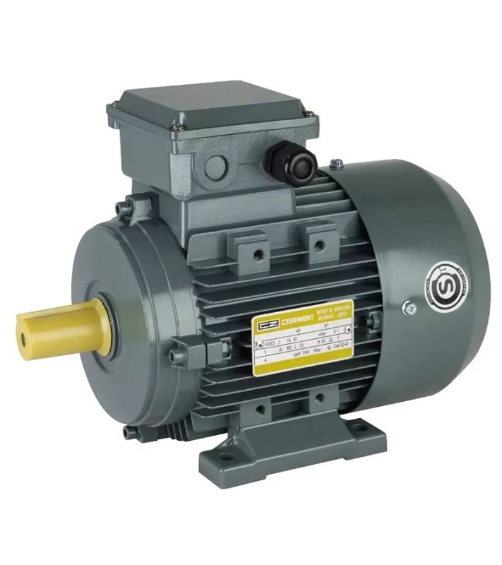 Motor 1.5 Hp 1500 Rpm Trif Blind 1A90S-4 B3 Ie1  Czerweny