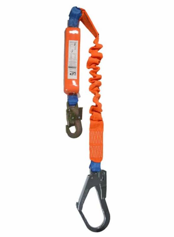 Cabo De Vida Elastizado C/Amortiguador Y Mosqueton De 2 Dpa