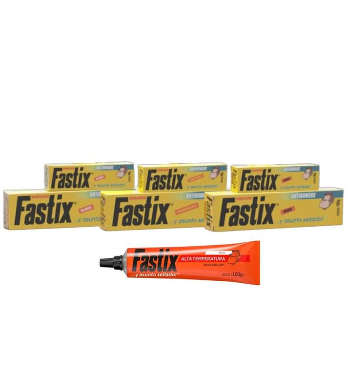 Pomos De Silicona Acetica Fastix