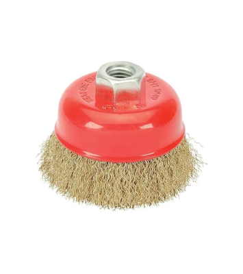 Cepillos Copa De Acero Bronceado Rizado Fpl