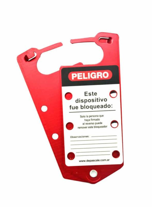 Pinza De Bloqueo No Operar (76X190Mm) De Aluminio Ucu