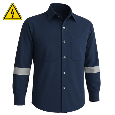 Camisa Eco Fr 7 Oz. Fyrban Reflec. Atpv 8,9 Lakeland