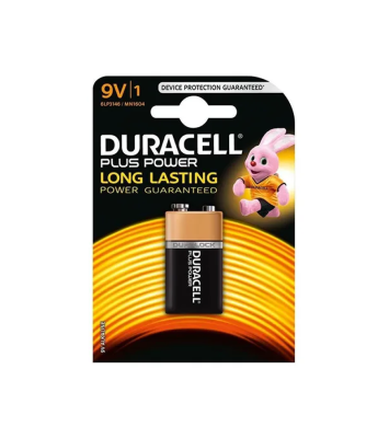 Bateria 9V Alcalina 1604 Duracell