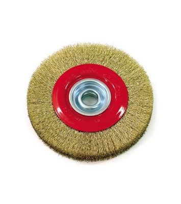 Cepillos Circulares Acero Bronceado Rizado Fpl