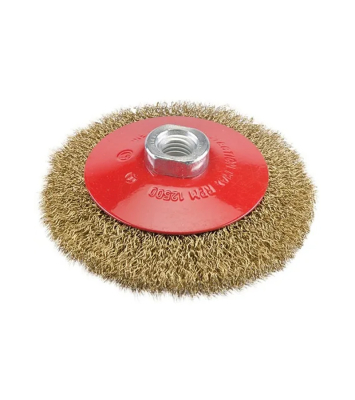 Cepillos Cónicos De Acero Bronceado Rizados Fpl