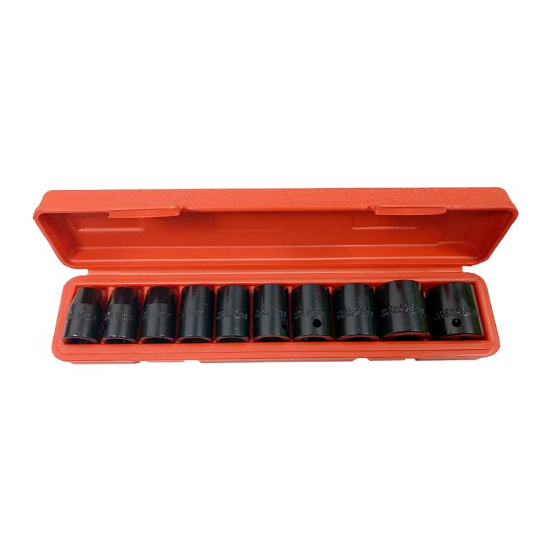 Juego De Bocallaves Enc.1/2 Alto Impacto (Mm 10 Pz) -- Ruhlmann 002044