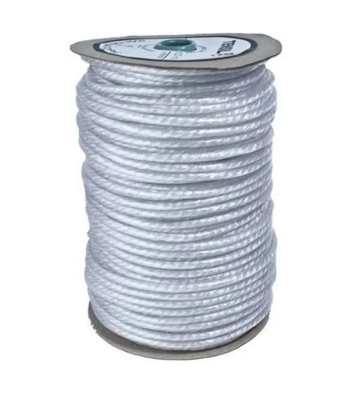 Soga Precinto Nylon Revestida 6Mm X Metro (Rollo 150Mts) Textil Moron