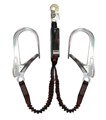 Cabo Anticaidas 1,5 M Doble  Eslastizado 18Mm - 110Mm Deltaplus