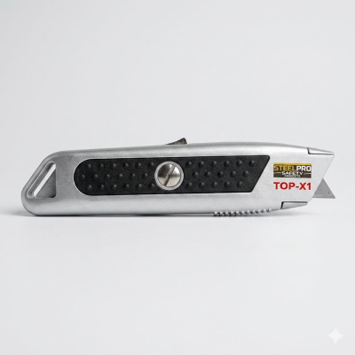 Cutter Trapezoidal Autoretractil Top X1 -- Steelpro