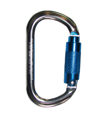 Mosqueton 18Mm Carabinero Triple Traba Aluminio Deltaplus