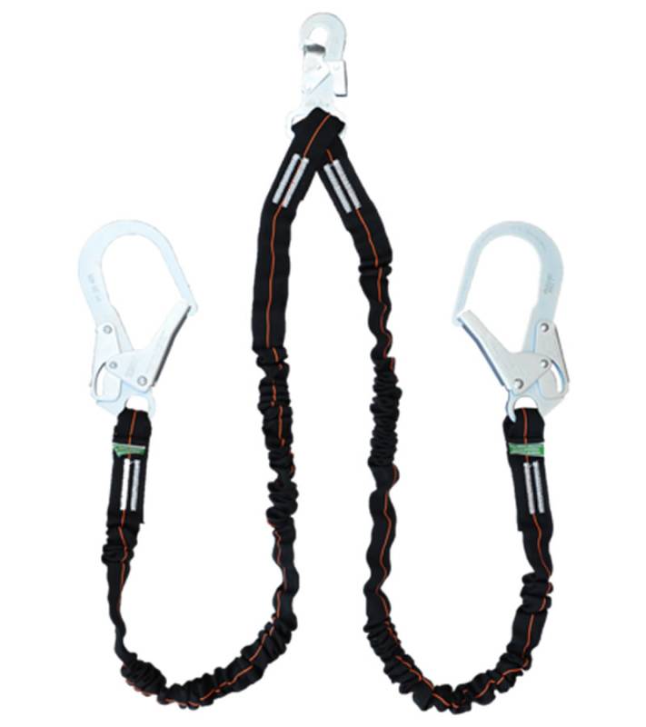 Cabo Anticaidas 1,5 M  Doble Ultra Absorbedor 18Mm - 65Mm Deltaplus